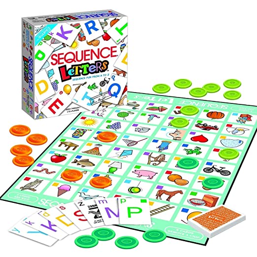 %Sequence Letters Board game - 55208