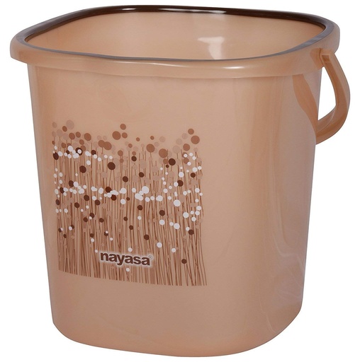 Nayasa Sq. Ring Bucket 20 Dlx 18ltr Funk